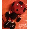 PELUCHES CALCIO - PALLONE MOLLA CON VENTOSA - MILAN - NON UFFICIALI