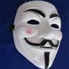 MASCHERA V PER VENDETTA - NON UFFICIALE