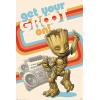 POSTER - GUARDIANS OF THE GALAXY - GET YOUR GROOT ON - PP34562 - PRODOTTO UFFICIALE