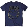 MAGLIE ROCK BIMBO - NIRVANA - SMILE BLUE - UFFICIALE
