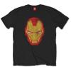 MAGLIA MARVEL - IRON MAN DISTRASSED HELMET - PRODOTTO UFFICIALE