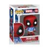 FUNKO - POP! - MARVEL - HOLIDAY - DEADPOOL - BOBBLE-HEAD