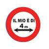 PORTACHIAVE "TRAFFIC SIGNS" - "IL MIO È DI 4 M"