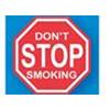 GADGETS - SEGNALE STRADALE SIMPATICO "DON'T STOP SMOKING"