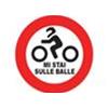 GADGETS - SEGNALE STRADALE SIMPATICO "BALLE"