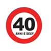 PORTACHIAVE "TRAFFIC SIGNS" - "40 ANNI E SEXY"