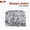 GIORGIO GABER - ANNI AFFOLLATI - GABER AL TEATRO - 2 CD - REMASTERED