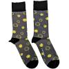 CALZINI - NIRVANA - SMILE GREY - OFFICIAL MERCH