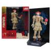 IT - WELCOME TO DERRY - PENNYWISE (FLASHBACK) FLOWER - MOVIE MANIACS ACTION FIGURE - GOLD LABEL